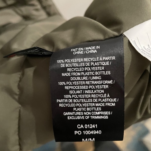 Vision winter jacket by Simons, women’s size medium, kaki - Picture 5 of 9